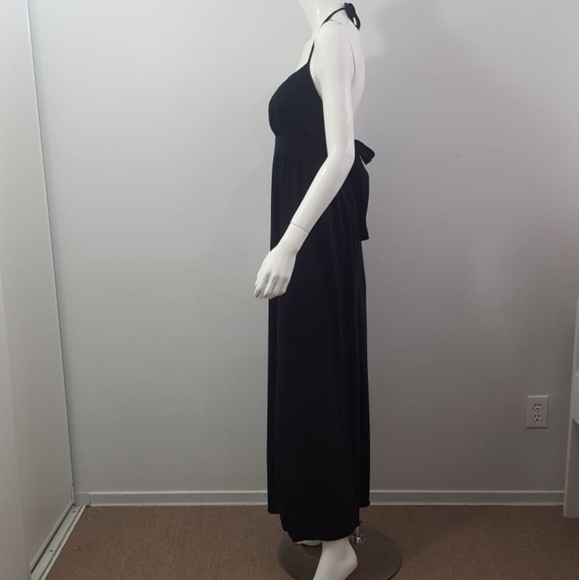 Gap Body Spaghetti Tie Back Halter Dress Size XL - Picture 2 of 3